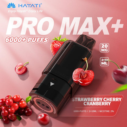Hayati Pro Max+ 6000 Prefilled Pods Pack of 5