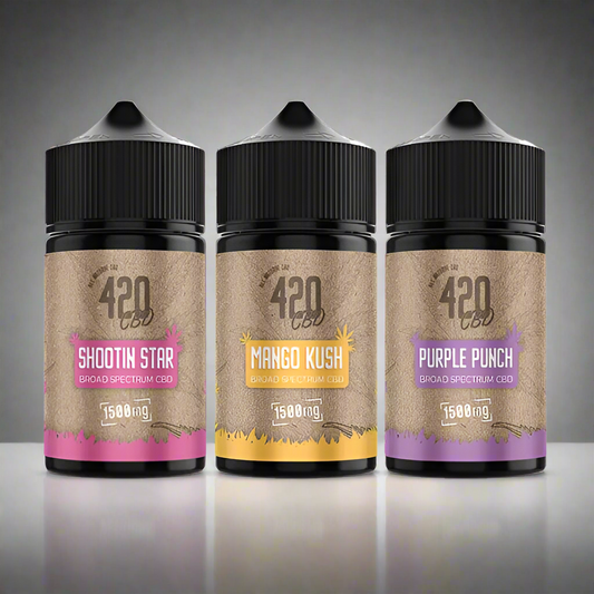 420 CBD Broad Spectrum CBD 1500mg Vape Liquid 60/40