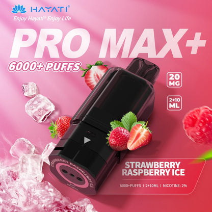 Hayati Pro Max+ 6000 Prefilled Pods Pack of 5