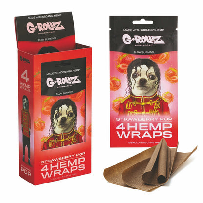 G Rollz Organic Wraps Slow Burning 4 In 1 Pack Various Flavours