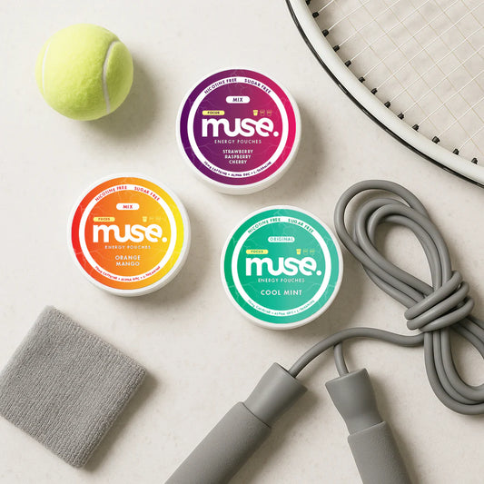Muse Energy Pouches (200mg surge) Various Flavours