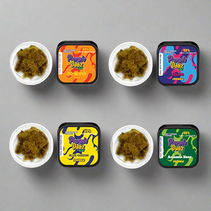 Purple Dabz 1000mg CBD Crumble 1g