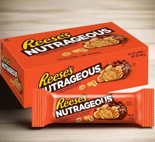 Reece’s Nutrageous Chocolate 47g (Full Box of 18)