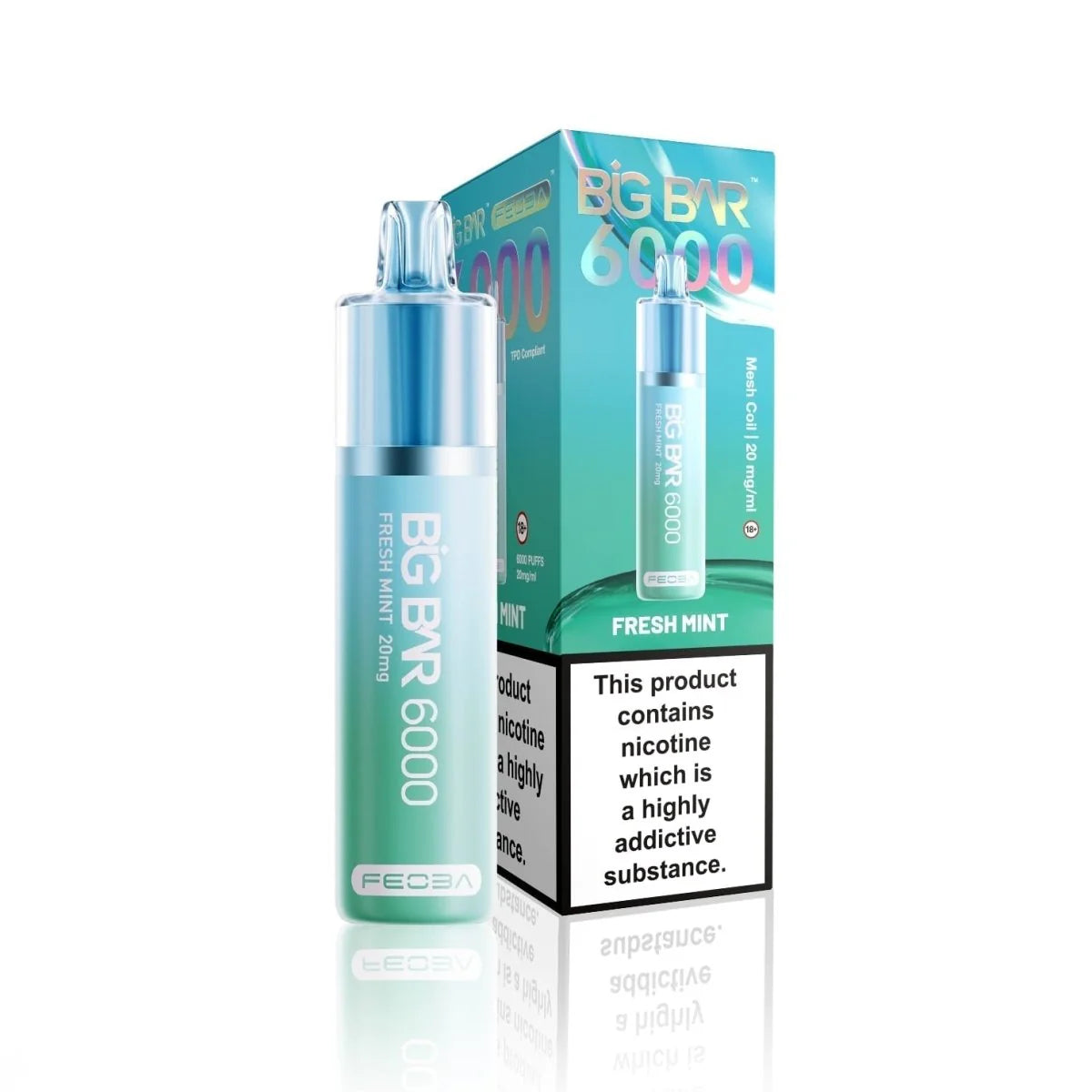 Feoba Big Bar 6000 Puffs Disposable Vape