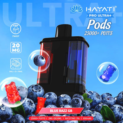 Hayati Pro Ultra+ 25k Prefilled Pods Pack of 5