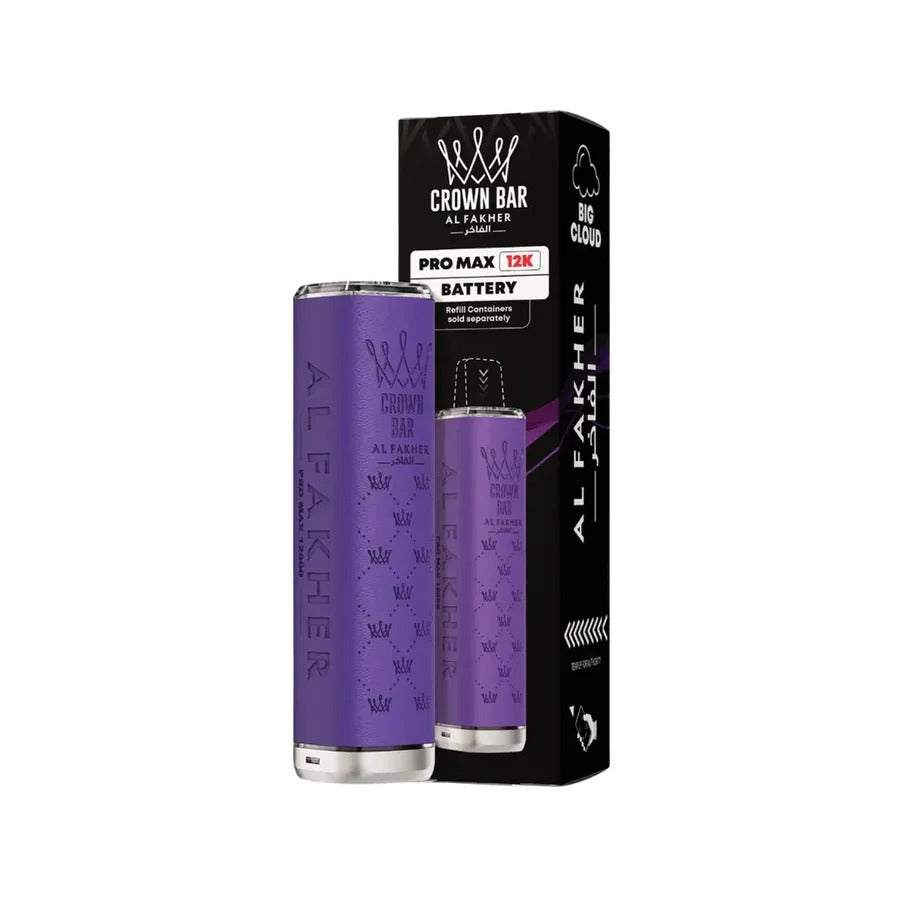 Al Fakher Crown Bar Pro Max 12k Battery