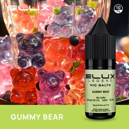 Elux Legend 10ml Nic Salts 20mg