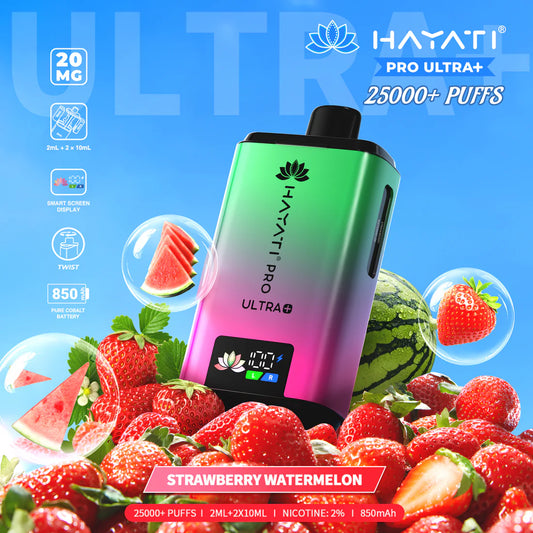 Hayati Pro Ultra+ 25,000 Puffs Rechargeable Vape Pod
