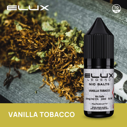 Elux Legend 10ml Nic Salts 20mg