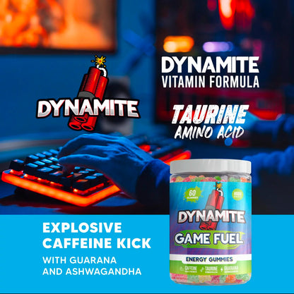 Dynamite Energy Gummies Vegan Friendly Gluten Free 60 Pack
