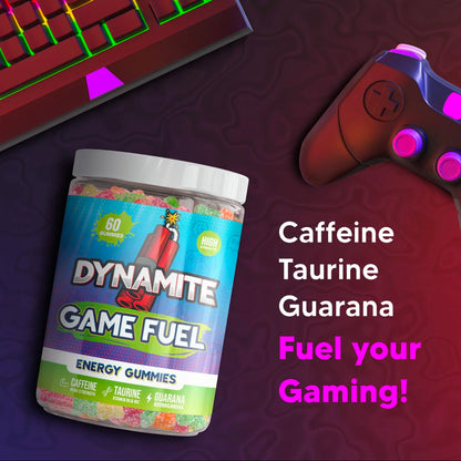 Dynamite Energy Gummies Vegan Friendly Gluten Free 60 Pack