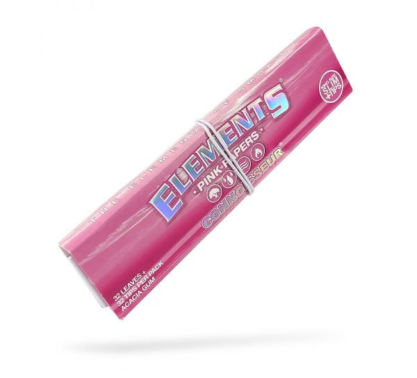 Elements Connoisseur King Size Rolling Papers & Tips (Full Box of 24)