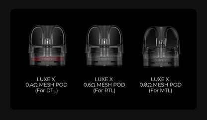 Vaporesso Luxe X Replacement Pods/Cartridges