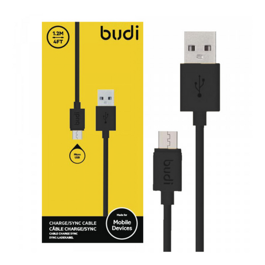Budi USB - Micro USB 1.2m Cable