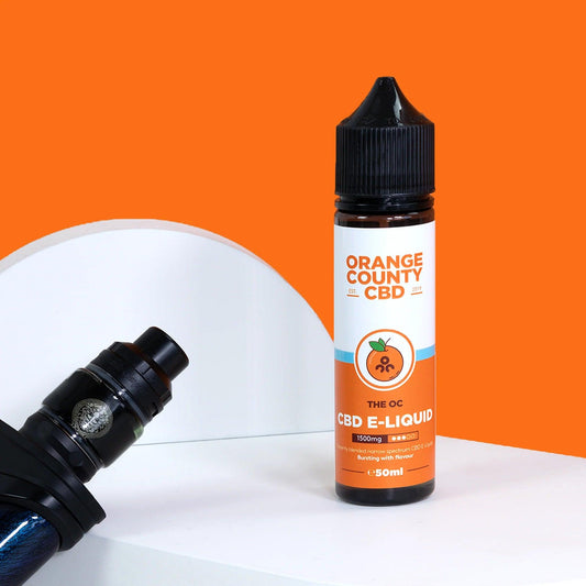 Orange County 1500mg Broad Spectrum CBD E-Liquid 50ml