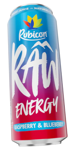 Rubicon Raw Energy Cans 500ml