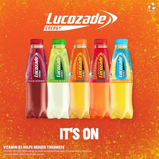 Lucozade Energy 500ml Bottle Various Flavours