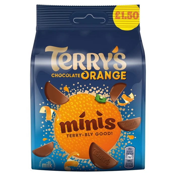 Terry’s Chocolate – 10 × 80g Bulk Pack (Choose Flavour)