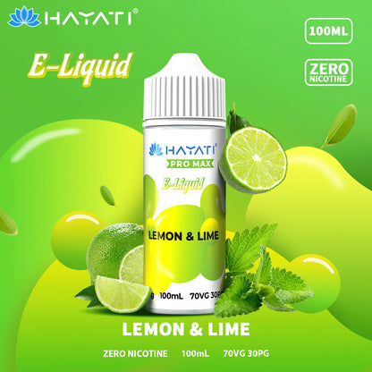 Hayati Pro Max E-Liquid 100ml Shortfill Zero Nicotine