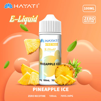 Hayati Pro Max E-Liquid 100ml Shortfill Zero Nicotine