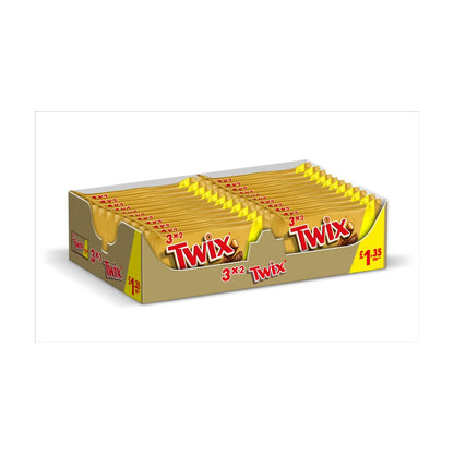 Twix 3x2 Packs Chocolate 120g