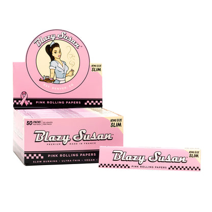 Blazy Susan King Size Slim Rolling Papers x 1 Booklet
