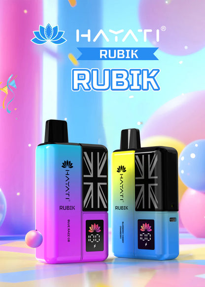 Hayati Rubik 7000+ Puff Rechargeable Vape Pod (Pack of 5)