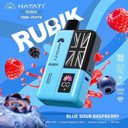 Hayati Rubik 7000+ Puff Rechargeable Vape Pod (Pack of 5)