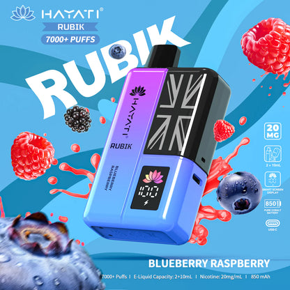 Hayati Rubik 7000+ Puff Rechargeable Vape Pod (Pack of 5)