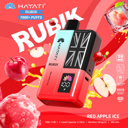 Hayati Rubik 7000+ Puff Rechargeable Vape Pod (Pack of 5)