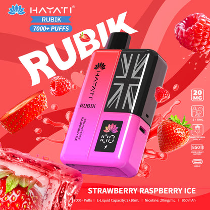 Hayati Rubik 7000+ Puff Rechargeable Vape Pod (Pack of 5)