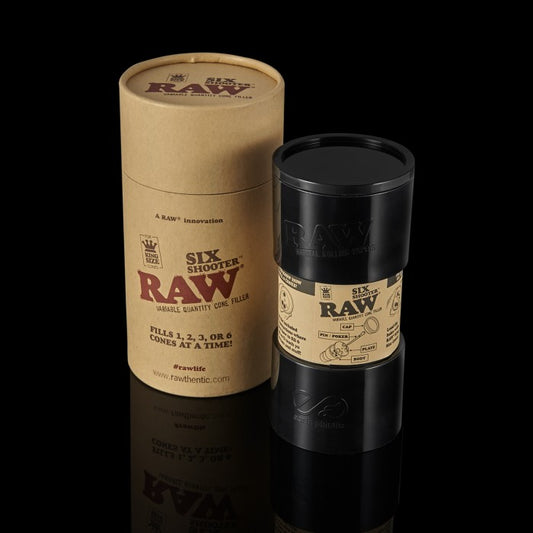 Raw Six Shooter King Size Cone Filler