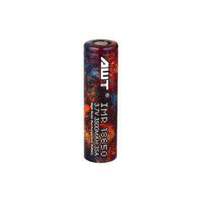 18650 AWT 3.7V 3500MAH 35A RAINBOW BATTERY (Pack of 2)