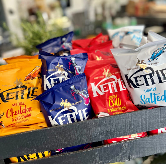 Kettle Handcooked Crisps 80g (Full Box of 12)