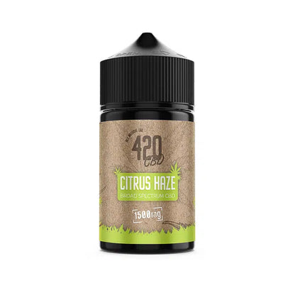 420 CBD Broad Spectrum CBD 1500mg Vape Liquid 60/40
