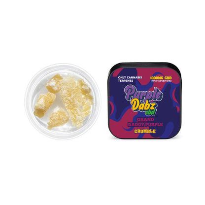 Purple Dabz 1000mg CBD Crumble 1g
