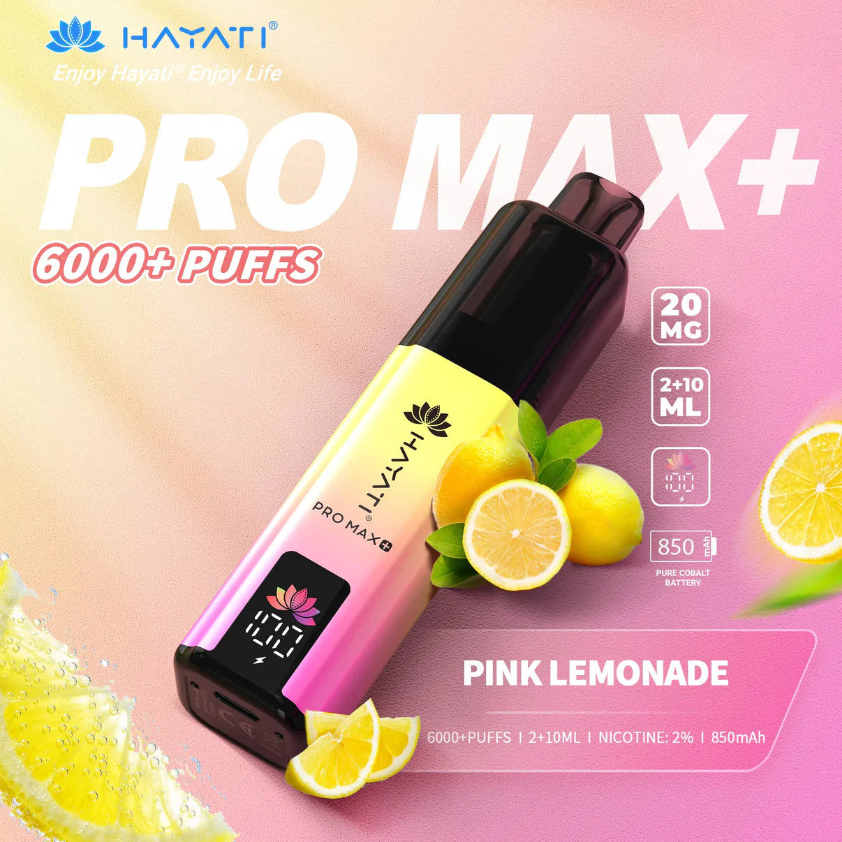 Hayati Pro Max+ Rechargeable Vape