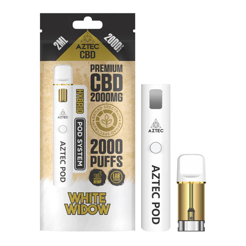 Aztec CBD 2000mg Broad Spectrum Rechargeable Vape