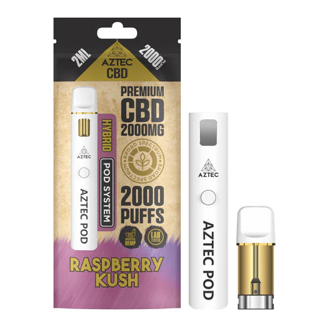 Aztec CBD 2000mg Broad Spectrum Rechargeable Vape
