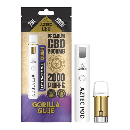Aztec CBD 2000mg Broad Spectrum Rechargeable Vape