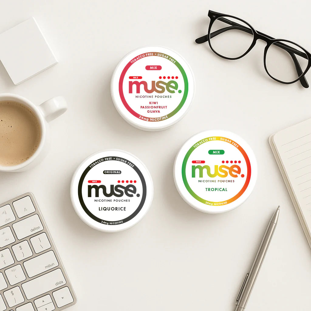 Muse Nicotine Pouches 12mg Various Flavours