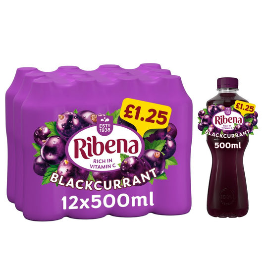 Ribena Drinks 500ml Bottles