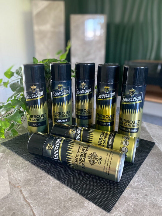Sovereign TurboJet Air Freshener Sprays