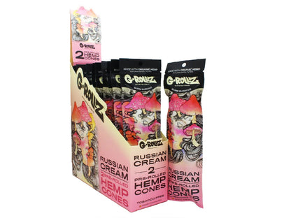 G Rollz Pre Rolled Organic Cones Slow Burning 2 In 1 Pack