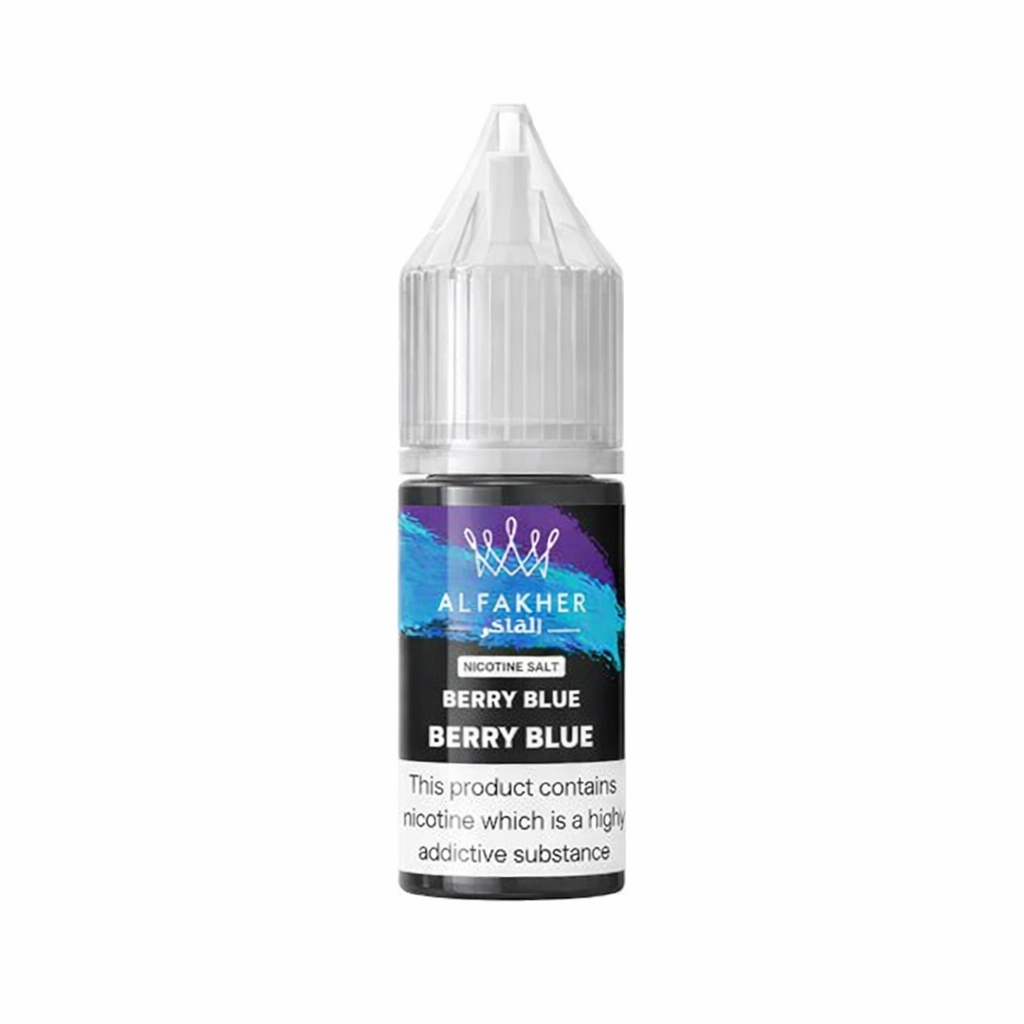 Al Fakher Nicotine Salt 10ml bottle shown upright on a plain background with branded label and safety warning visible.