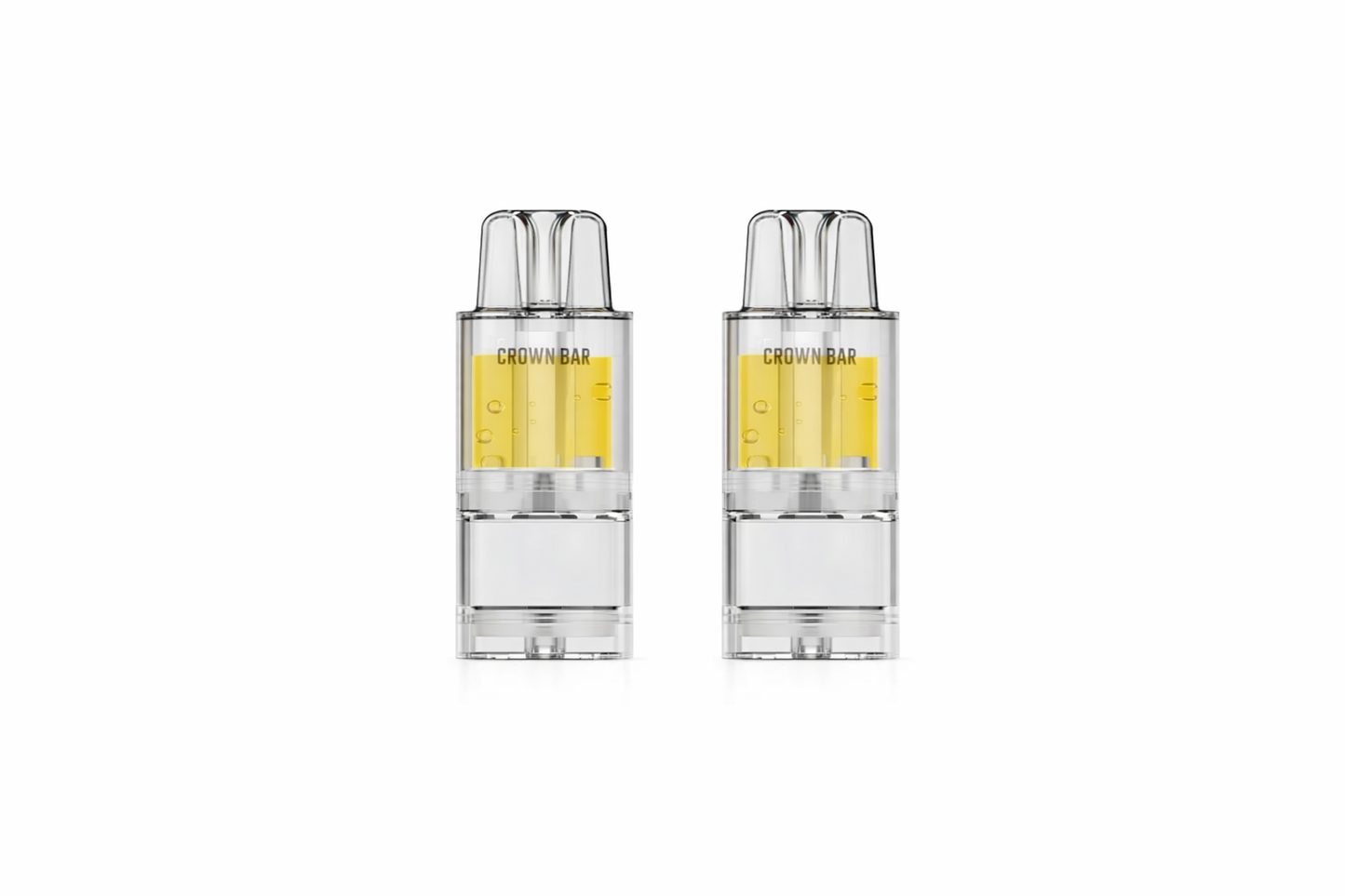 Al Fakher Crown Bar replacement pod shown on a pure plain background with clear pod detailing.