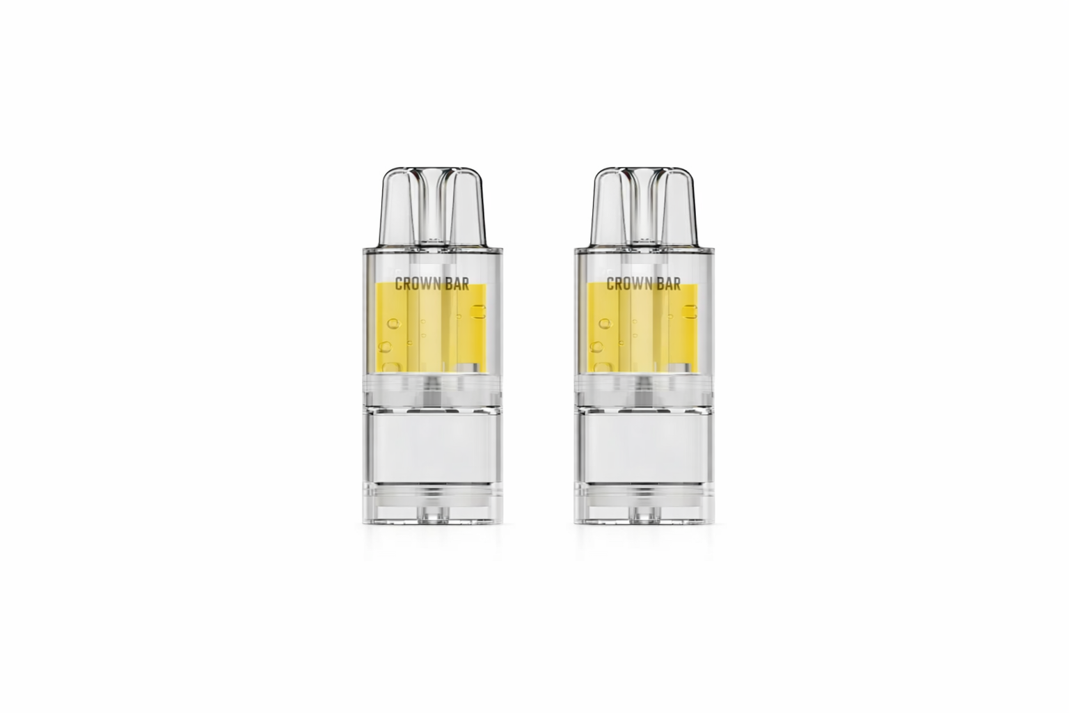Al Fakher Crown Bar replacement pod shown on a pure plain background with clear pod detailing.