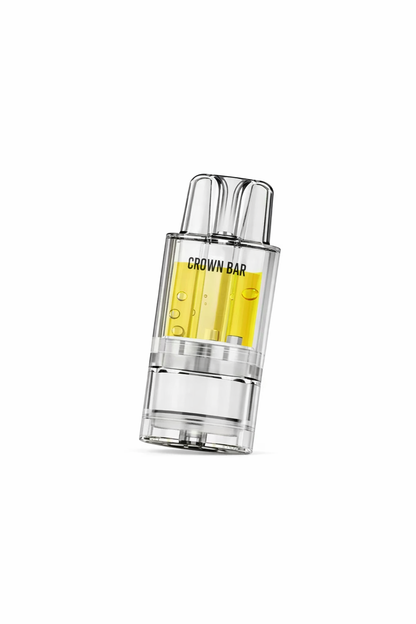 Al Fakher Crown Bar replacement pod shown on a pure plain background with clear pod detailing.