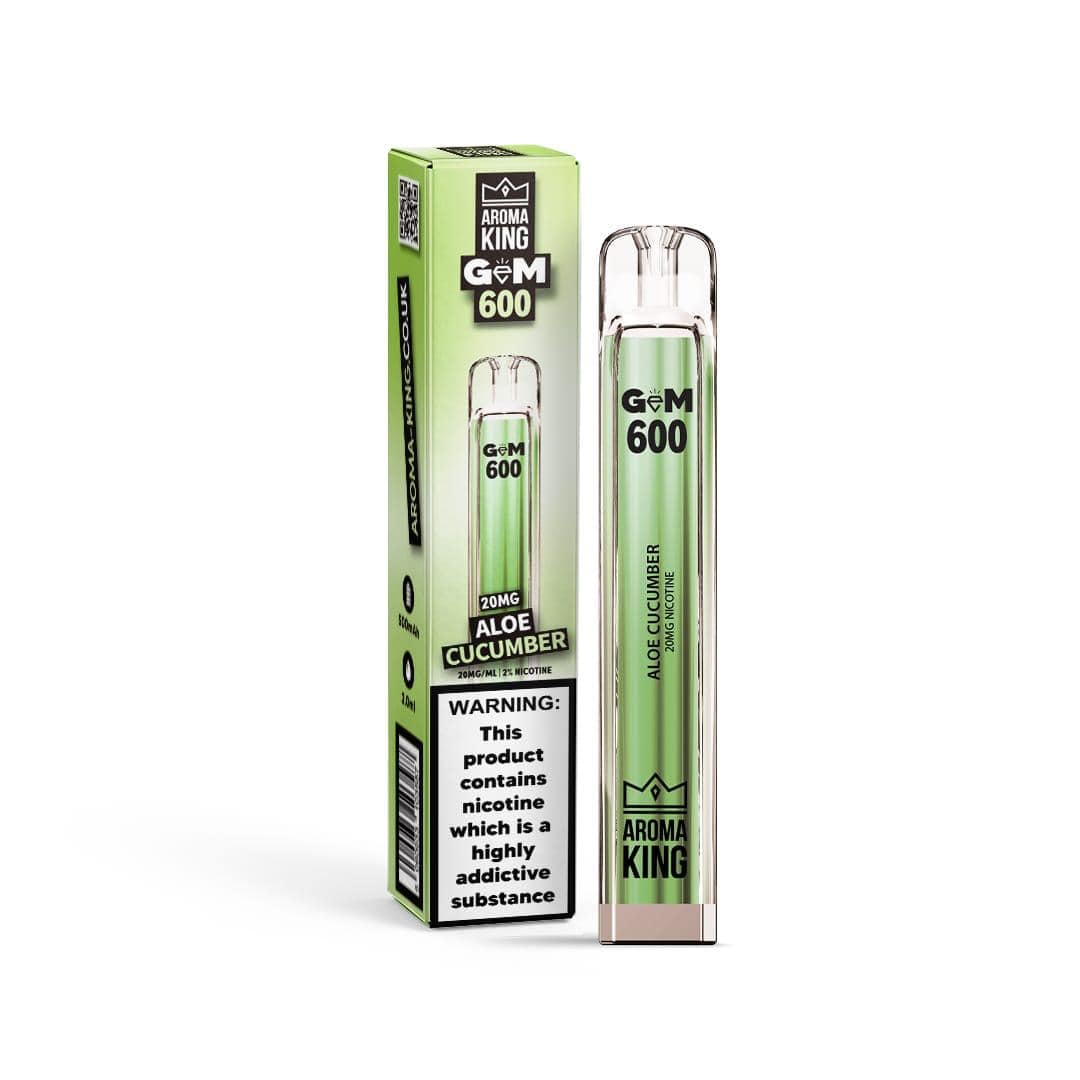 Aroma King Gem 600 Disposable Vape Pod (BOX OF 10)