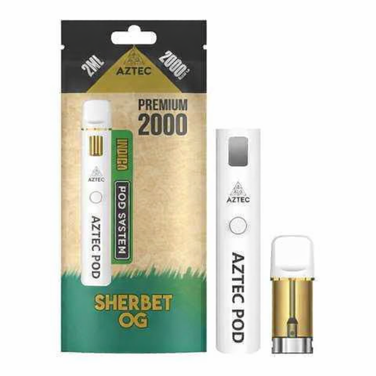 Aztec Broad Spectrum 2000mg CBD Vape – High‑Strength CBD